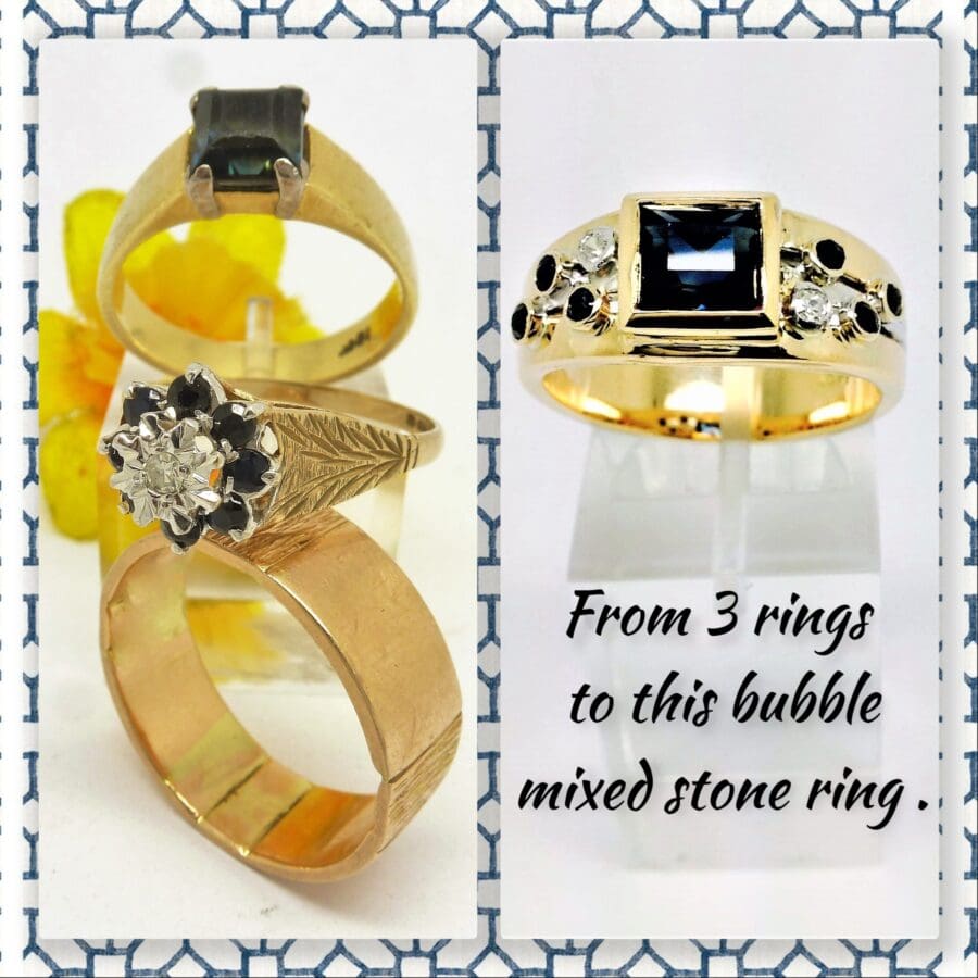 404 Commission On Three Dated Pieces Into One Spectacular Ring