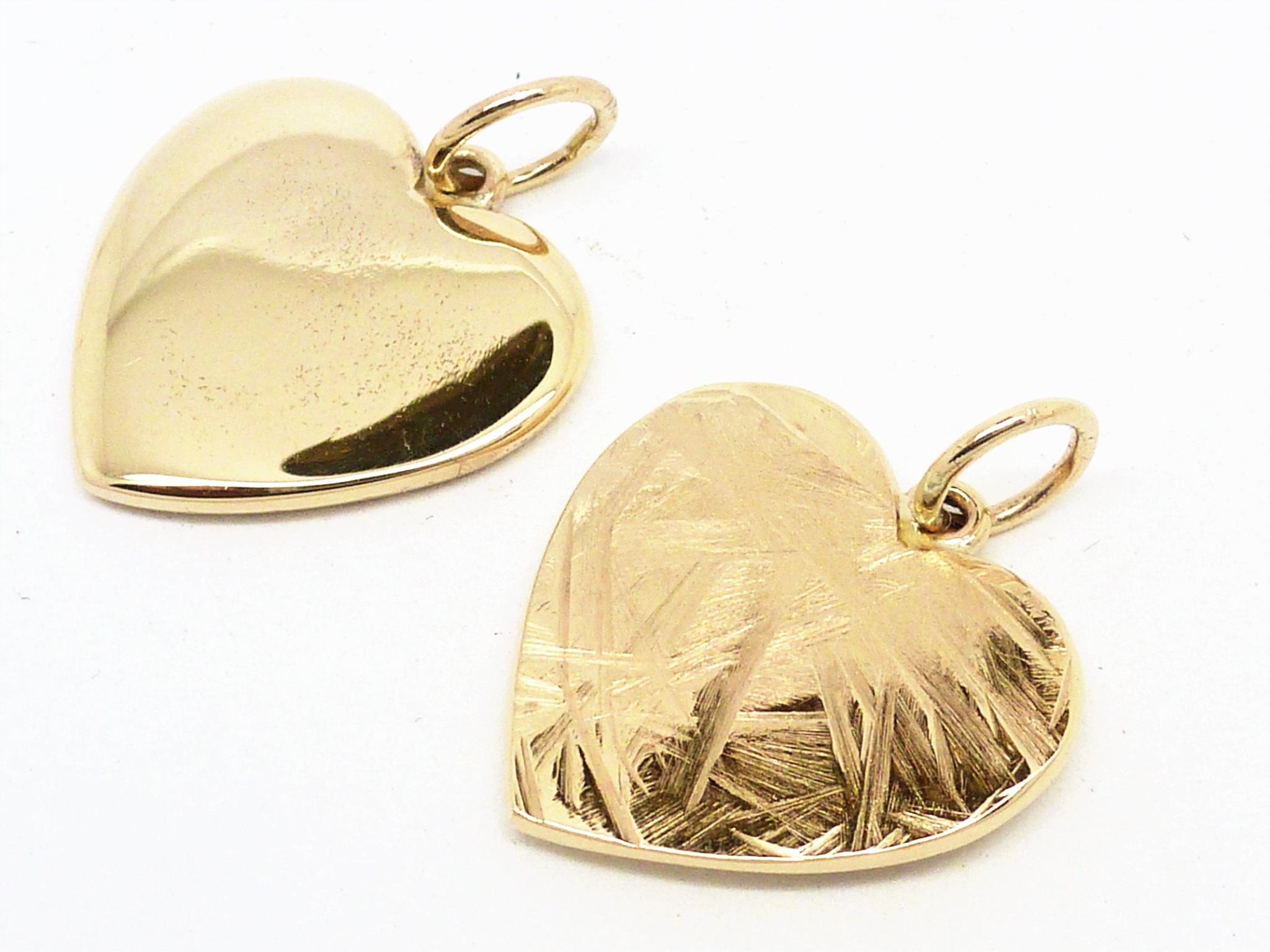 802 Gold Hearts From Gents Ring Commission