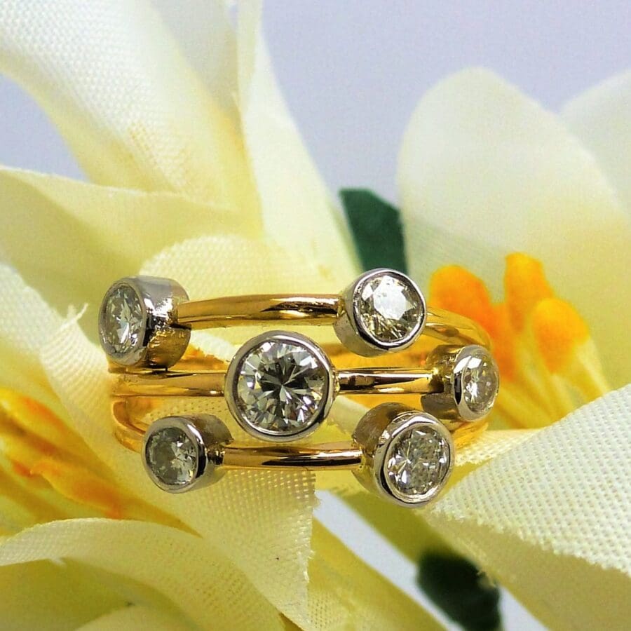 400 'Bubble' Style Ring Commission