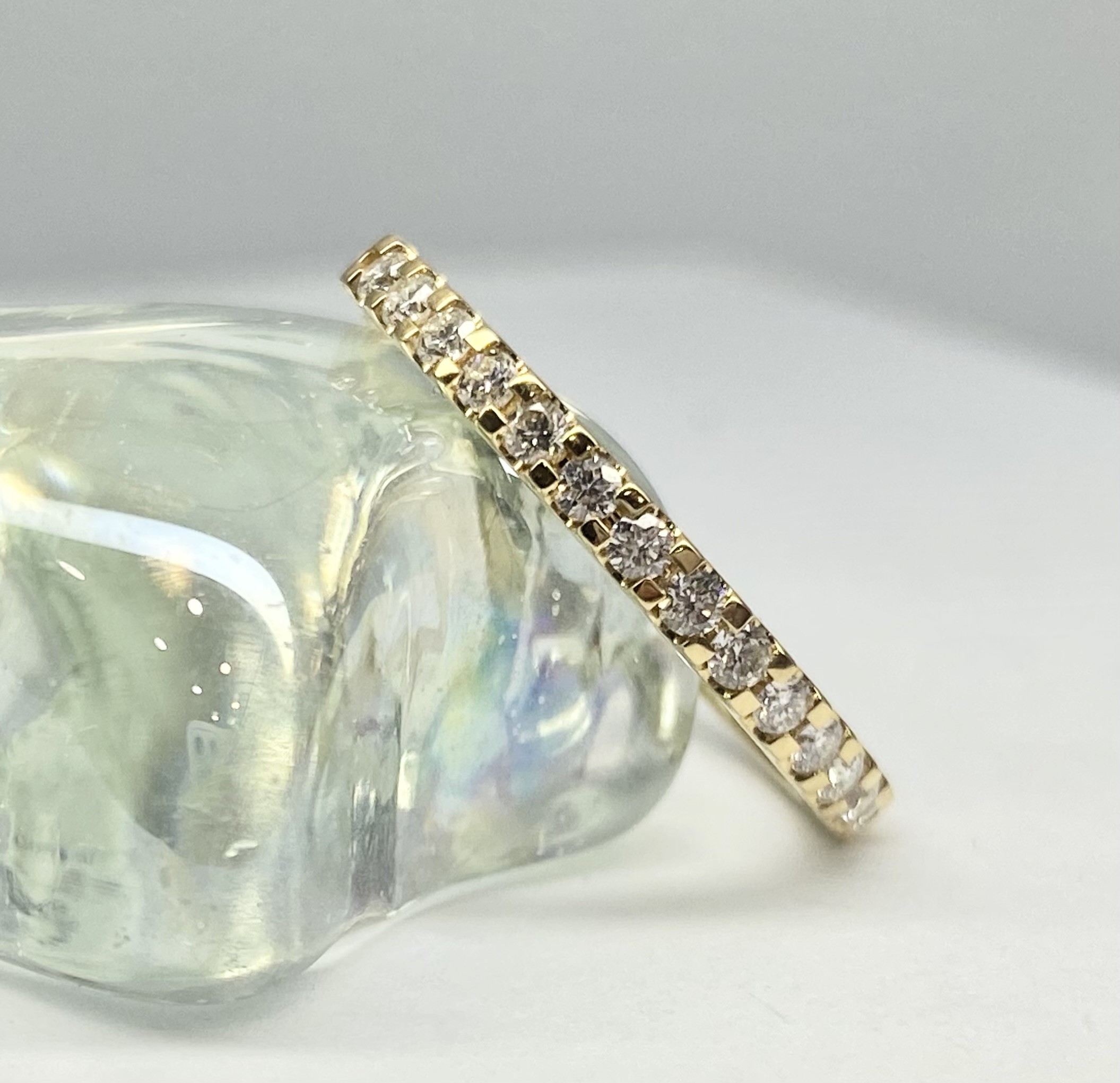 13400052 18ct Yellow Gold And Diamond 0.25ct Eternity Ring