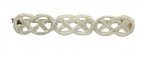 90100141 925 Sterling Silver Trio Celtic Brooch