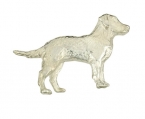 90100138 925 Sterling Silver Dog Brooch
