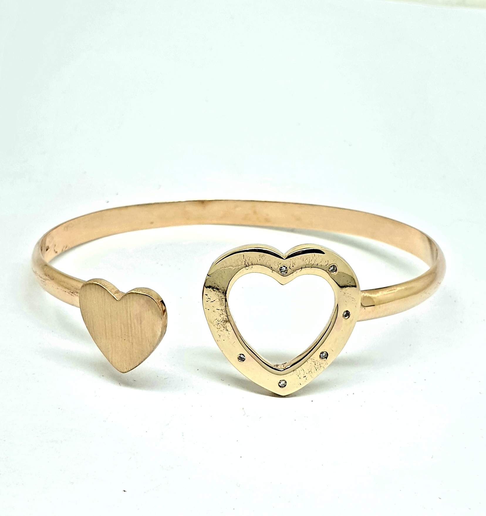 606 Before And After Scrap Gold To Heart Bangle - Image 3