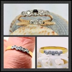 604 Before And After Rings... Remodelled To Straight Bubble Ring