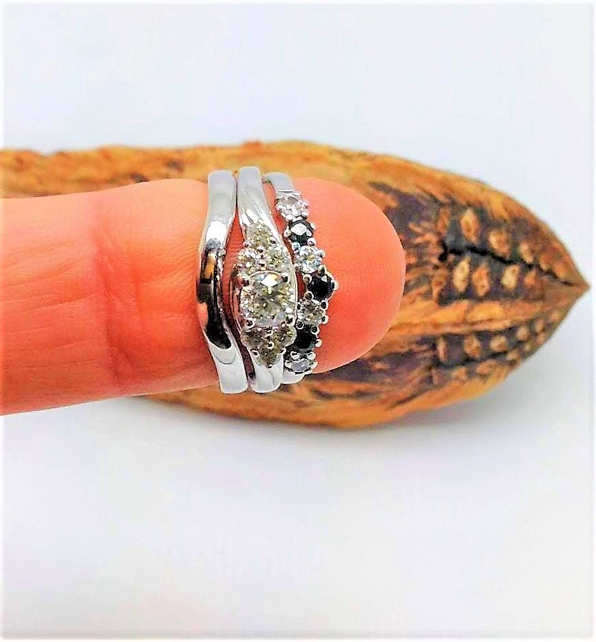 214 Commission Contoured Curved Wedding Band - Image 2