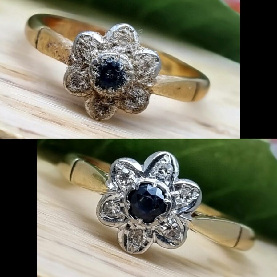 603 Before And After Ring Clean