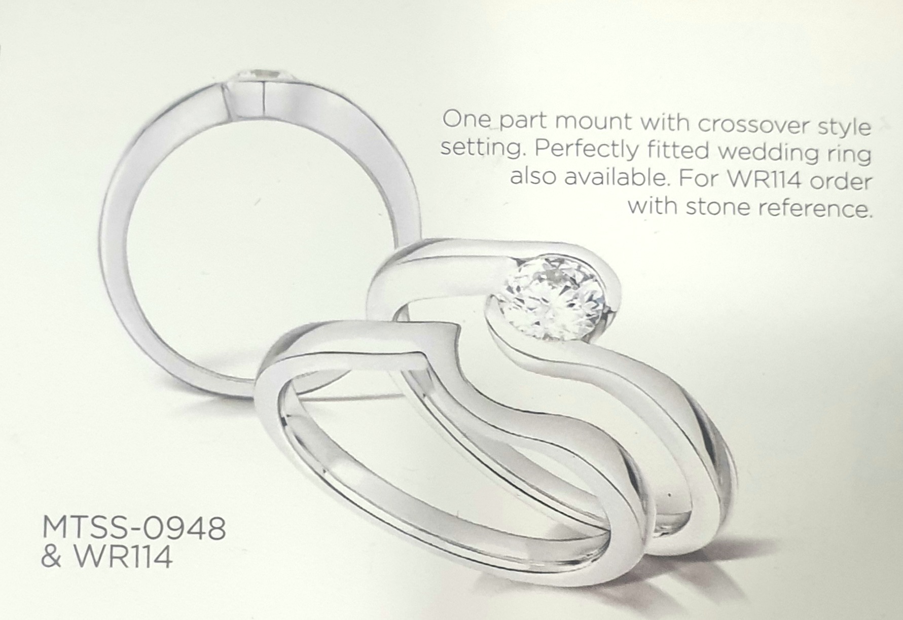 213 Commission Contoured 'Wave' Wedding Band - Image 3