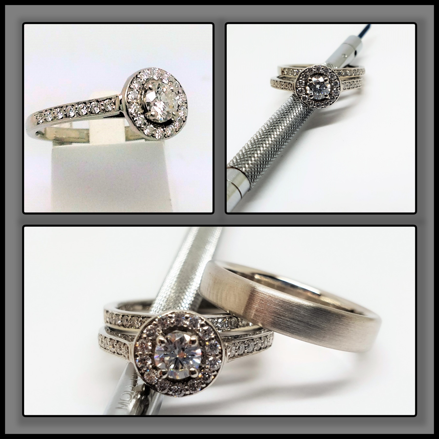 307 Commission Brushed Finish Wedding Band