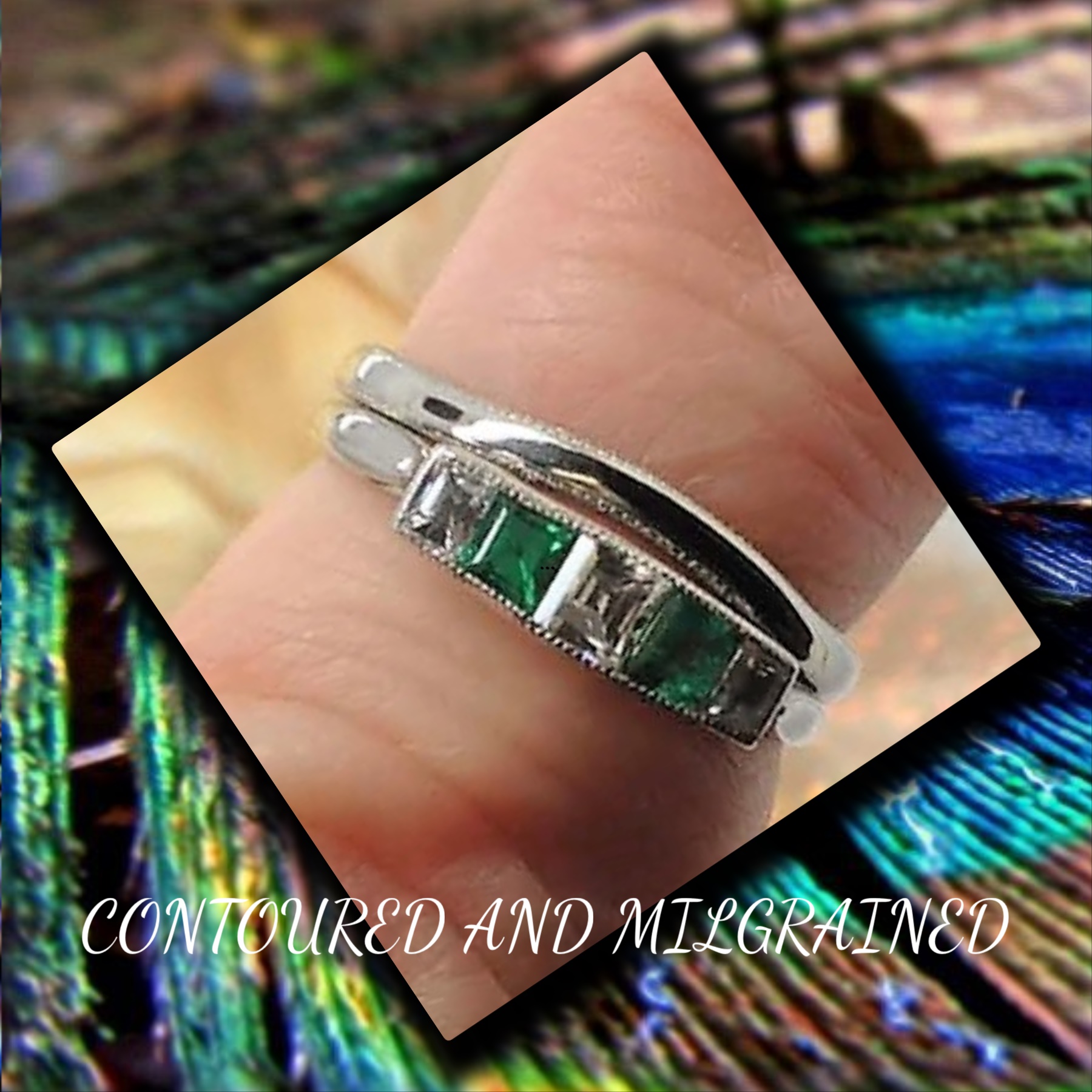 218 Commission Contoured Wedding Band - Image 4