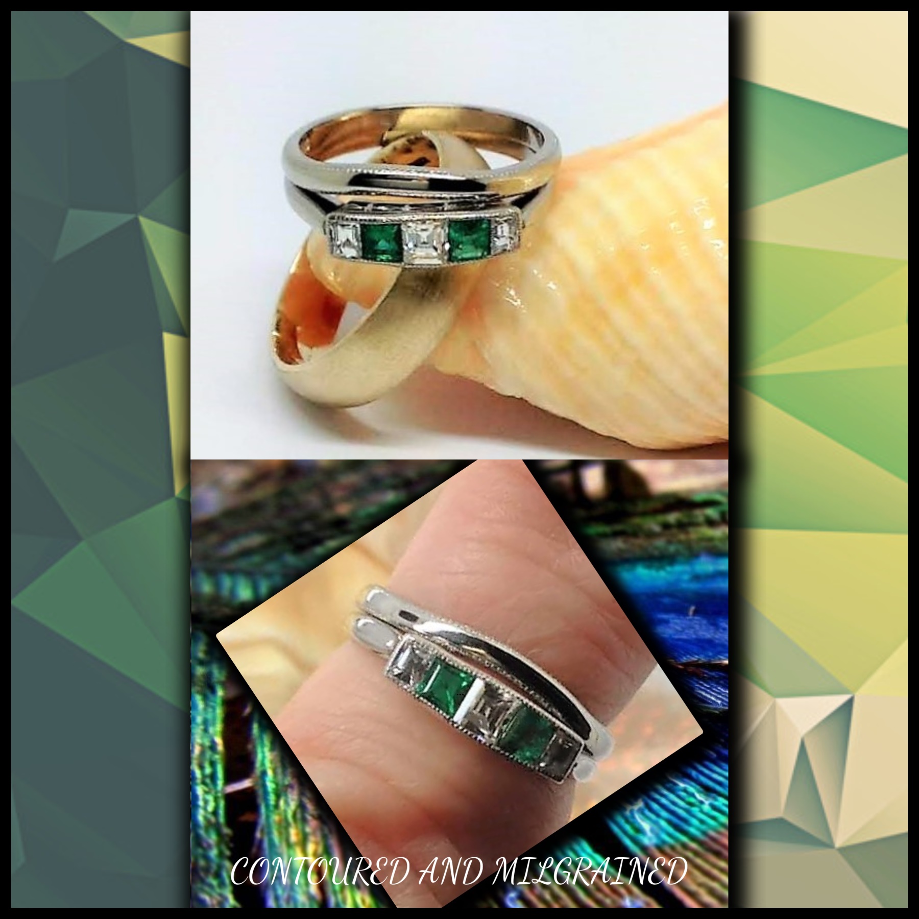 218 Commission Contoured Wedding Band