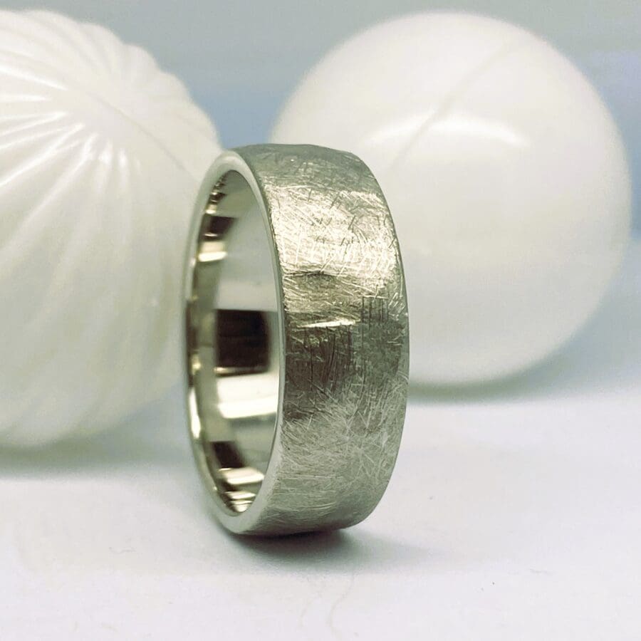 Stock...Men's Platinum Wedding Band