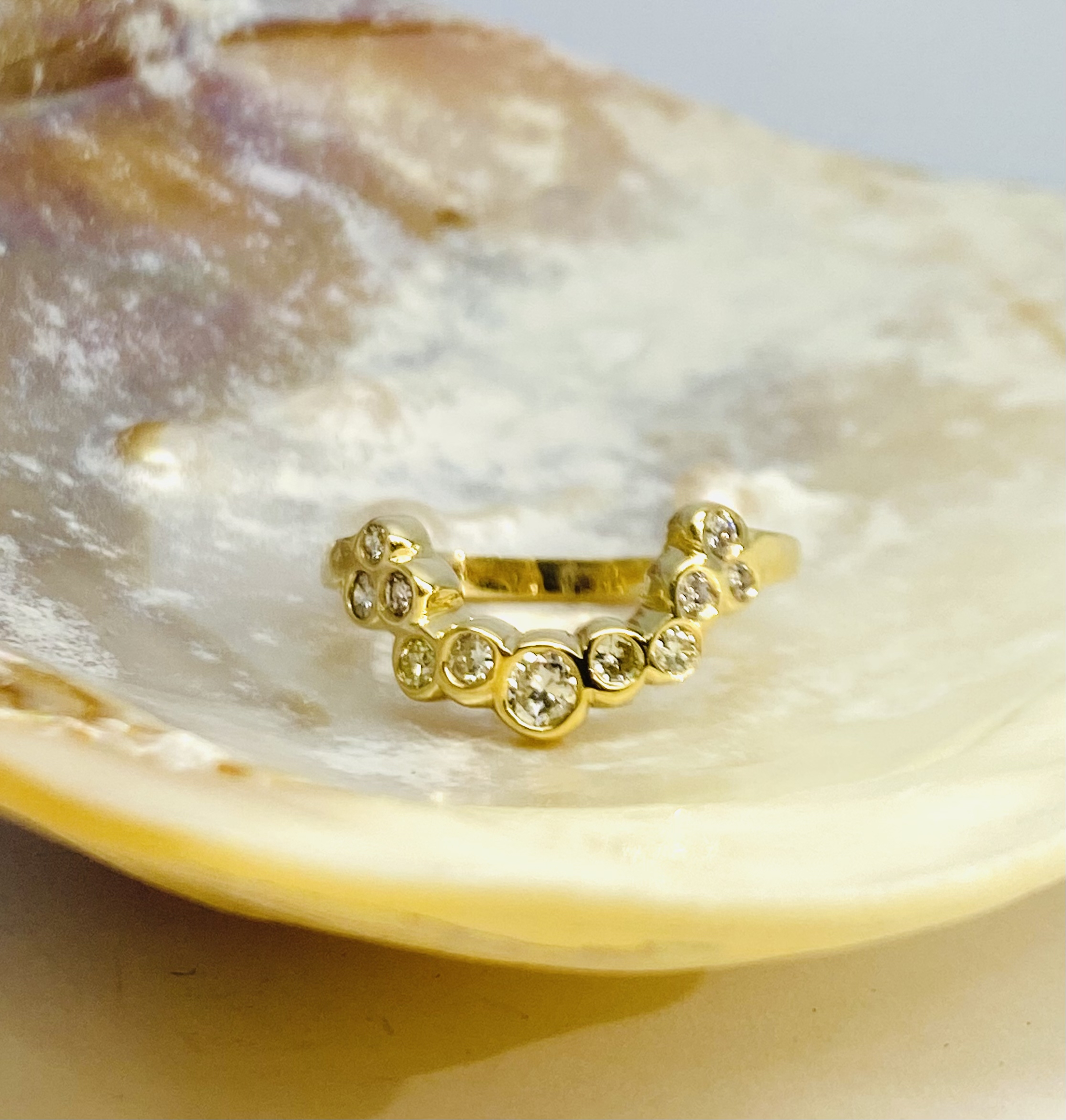 615 Commission Before And After Two Bespoke Diamond Wedding Bands - Image 27