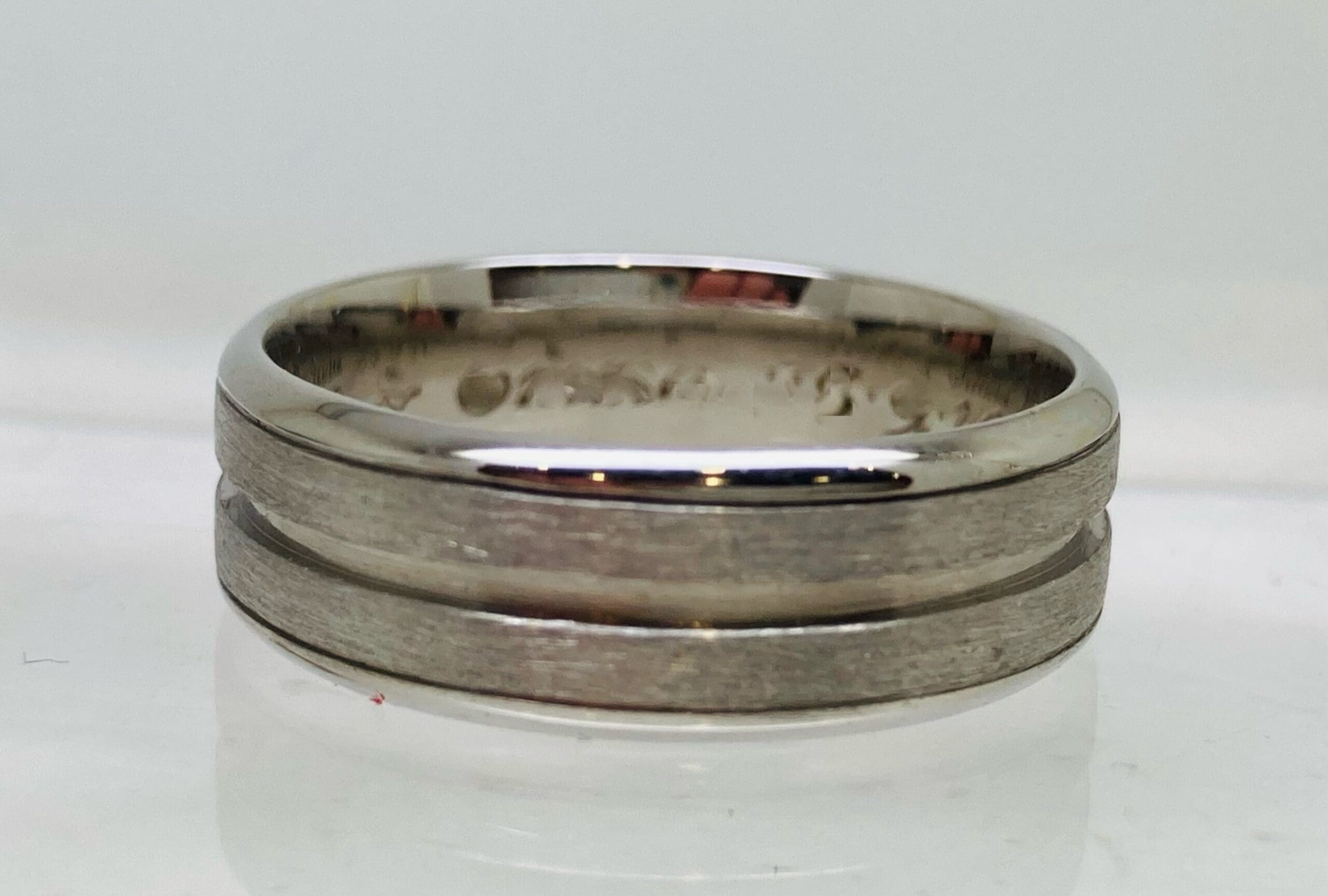 614 Commissions Before And After Damaged Men's Wedding Ring - Image 7
