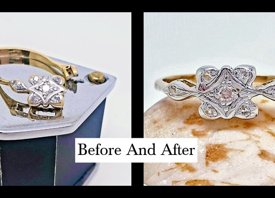 618 Commission Before And After...Dress Ring In Pieces