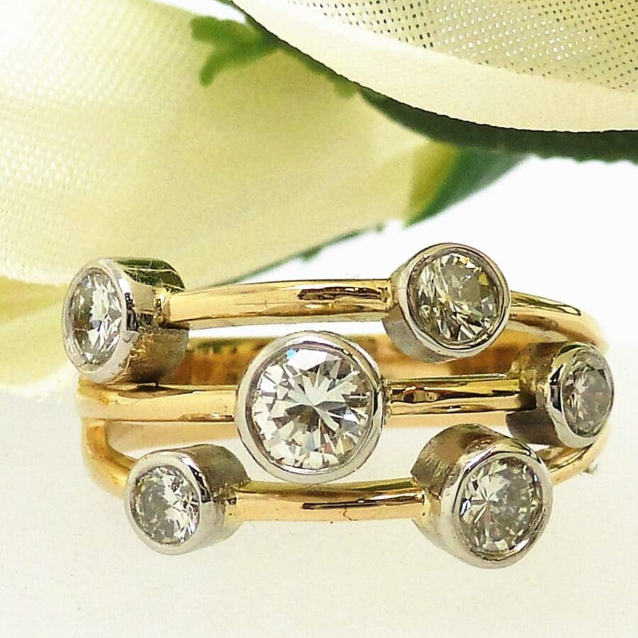 Inspiration "Bubble" Style Rings