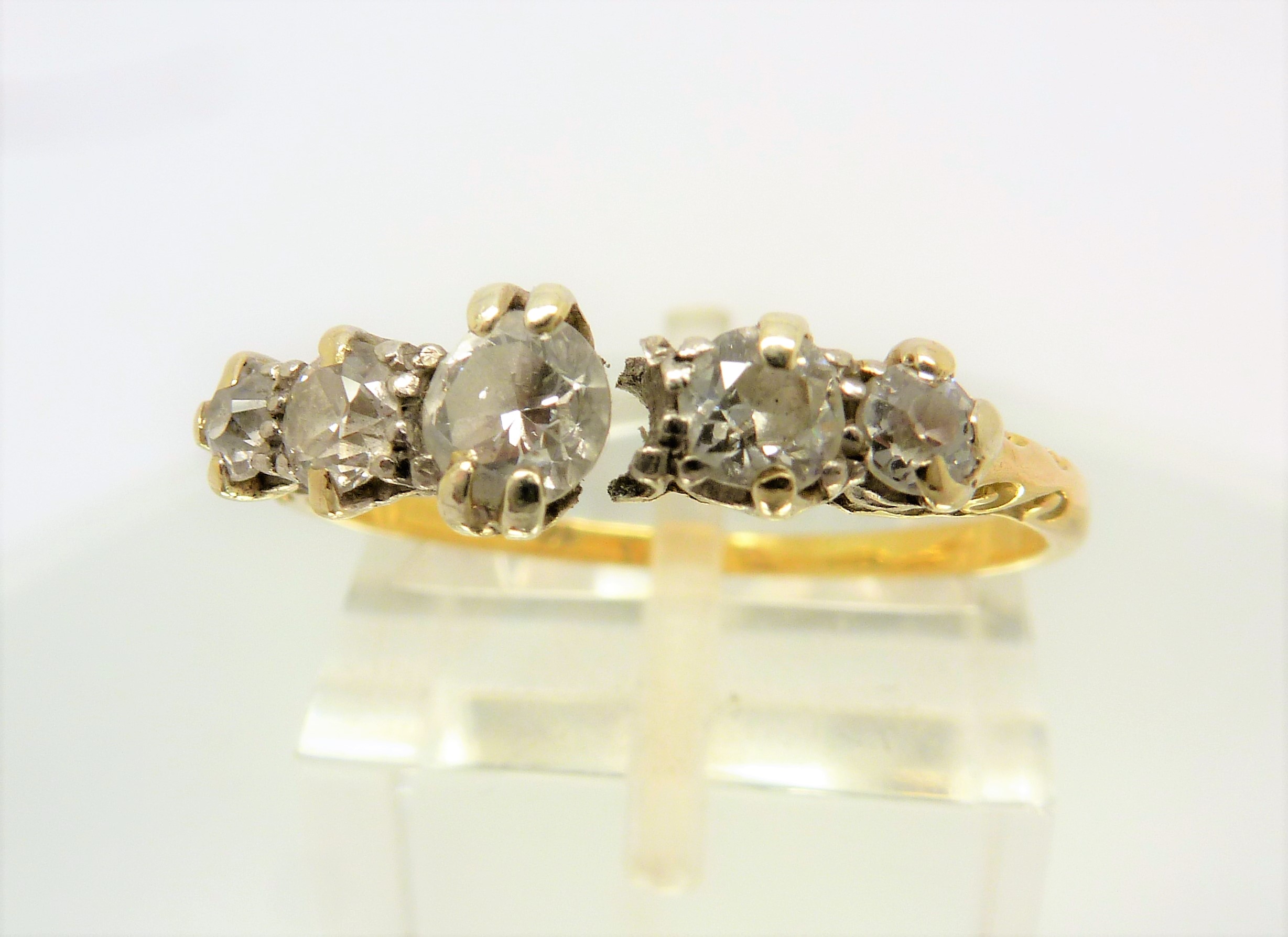 644 Before And After, Dress Ring From Broken To Repair - Image 2