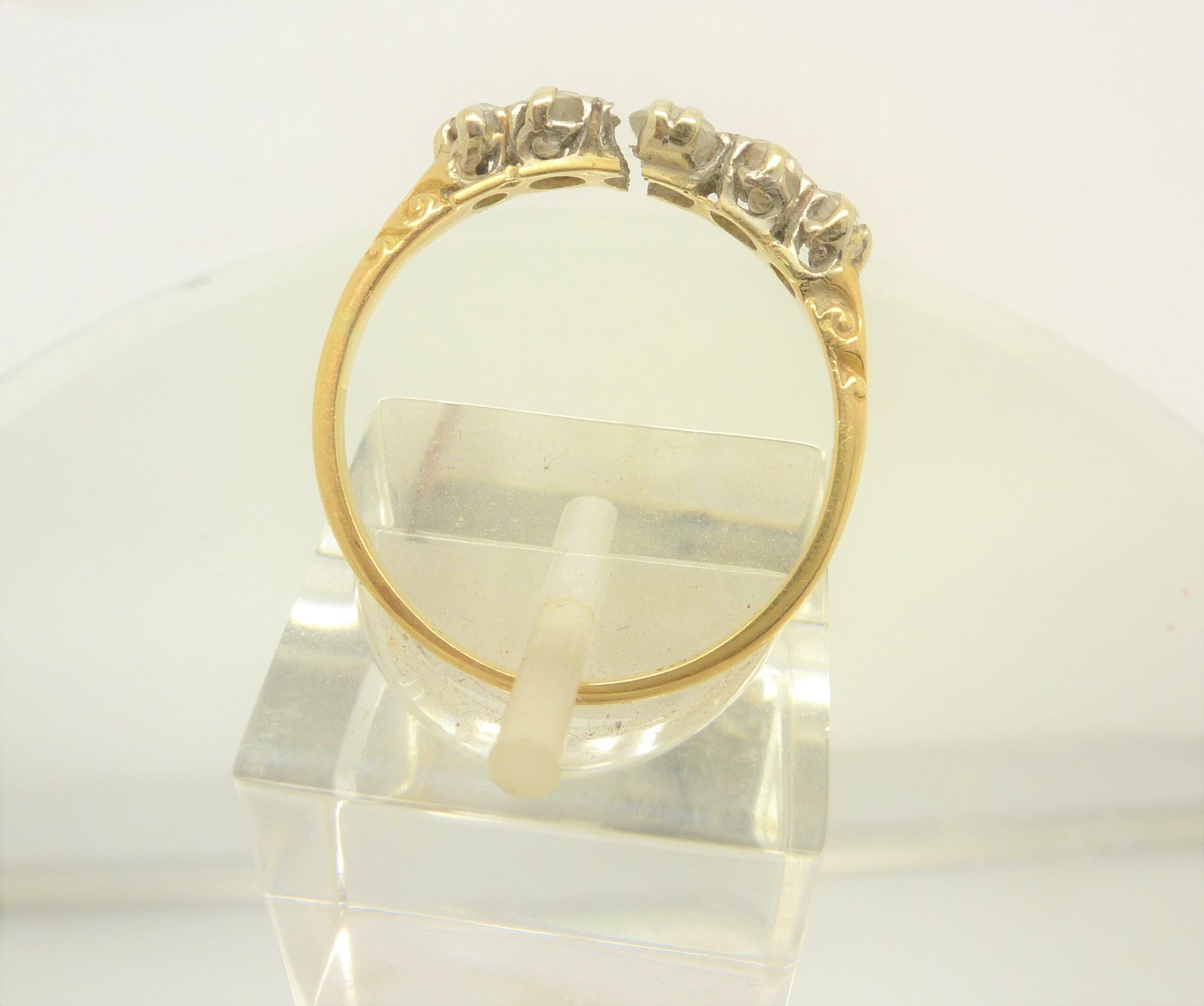 644 Before And After, Dress Ring From Broken To Repair - Image 3