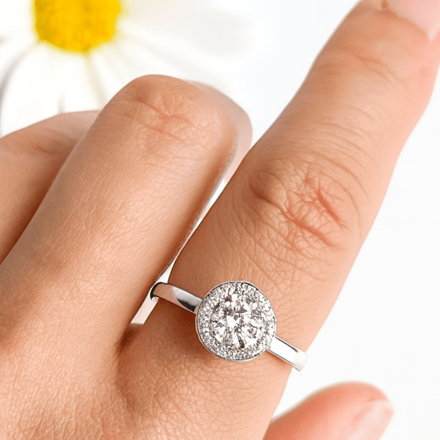 Stock...Silver Engagement Rings