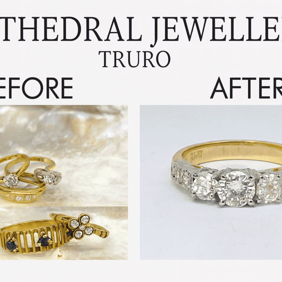 663 Before And After Multi Stone Dress Ring Remodel