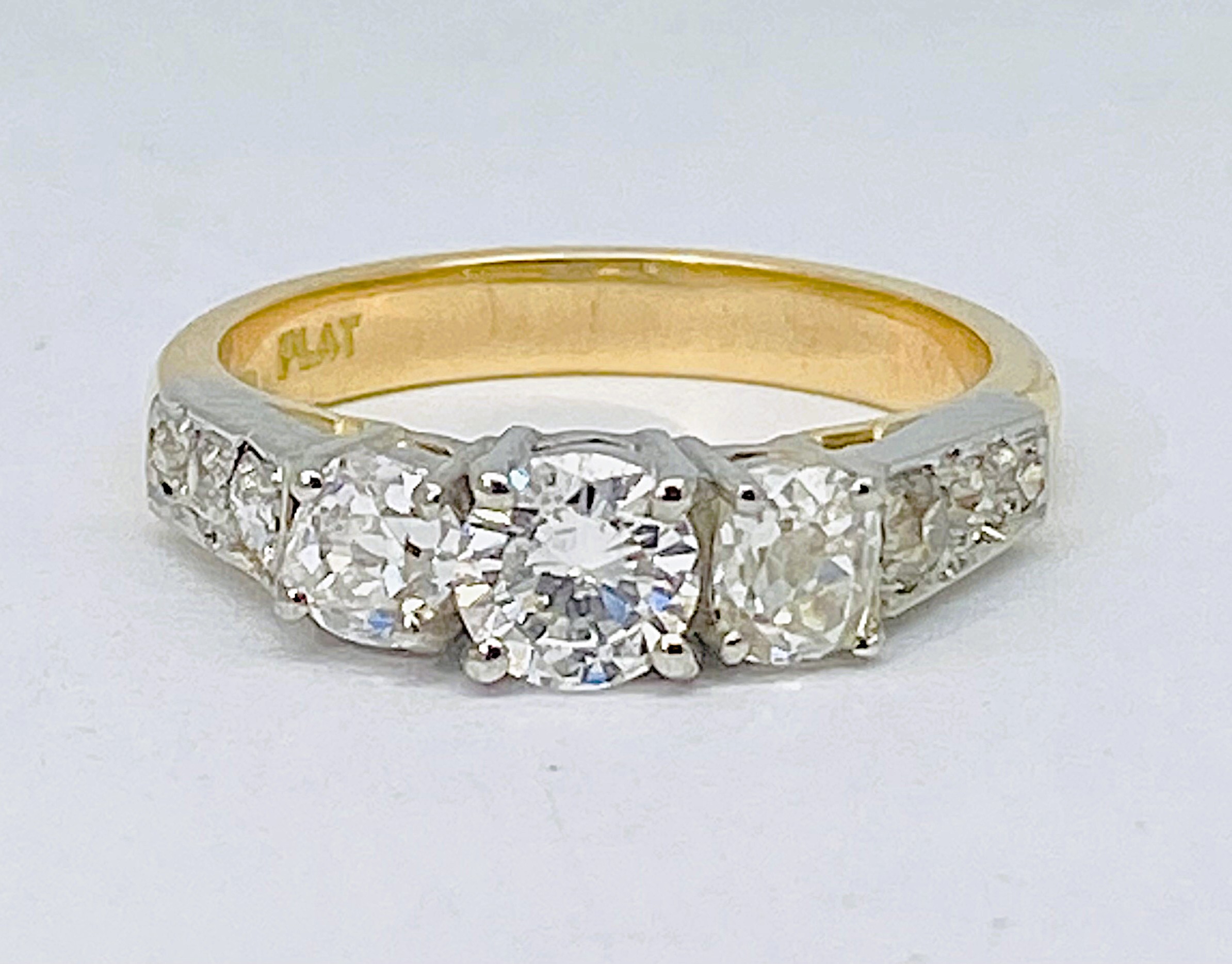 663 Before And After Multi Stone Dress Ring Remodel - Image 7