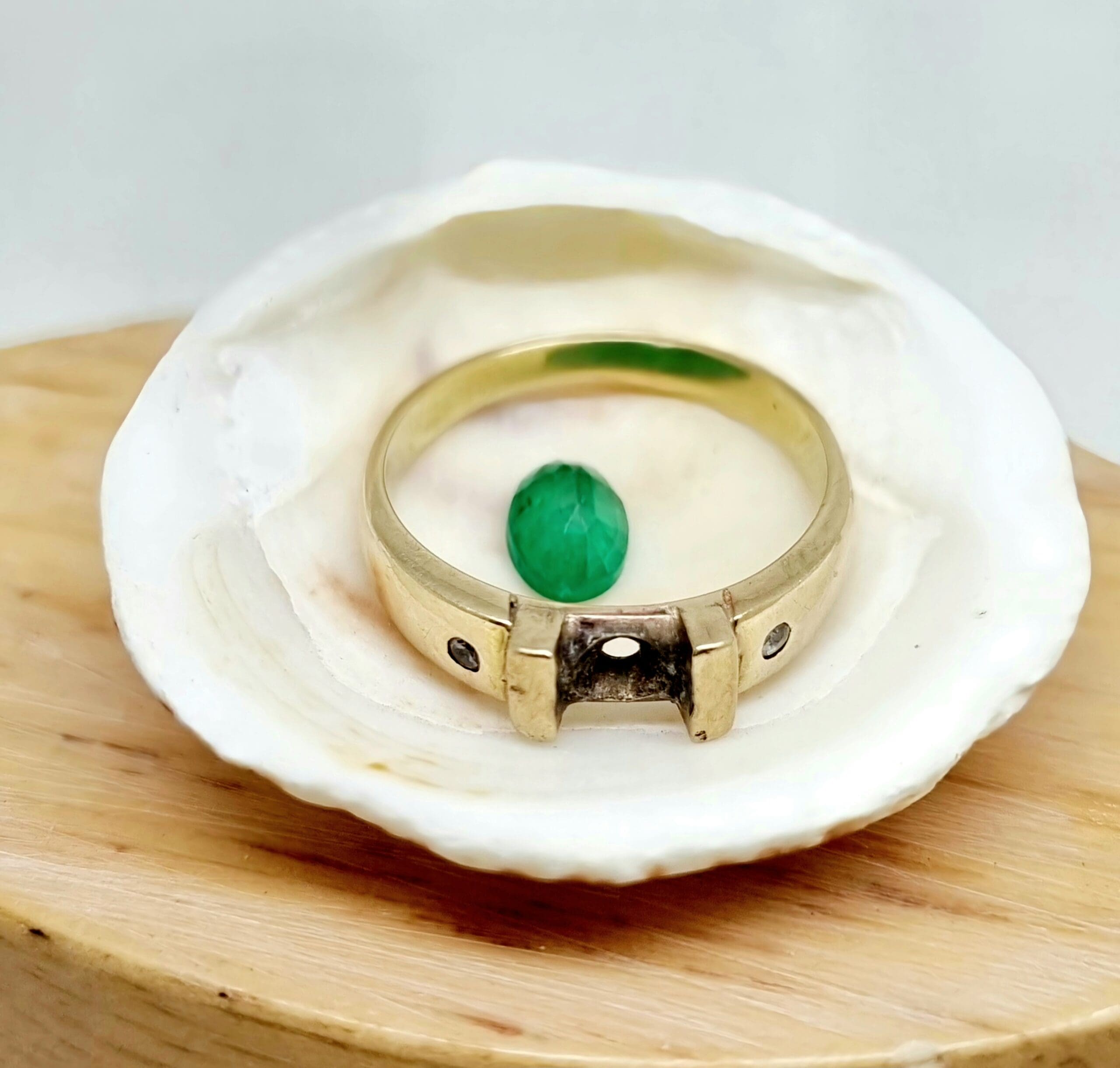 664 Before And After A Remodelled Dress Ring Commission - Image 2