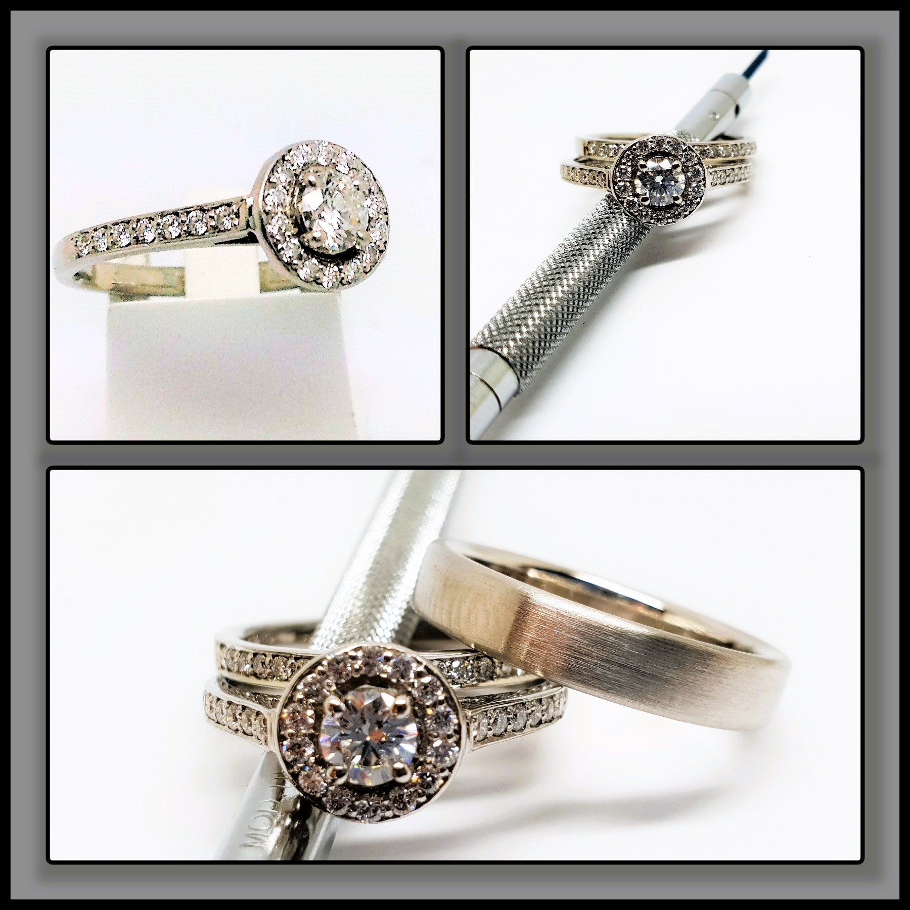 111...Commission Diamond Wedding/Eternity Ring Commission