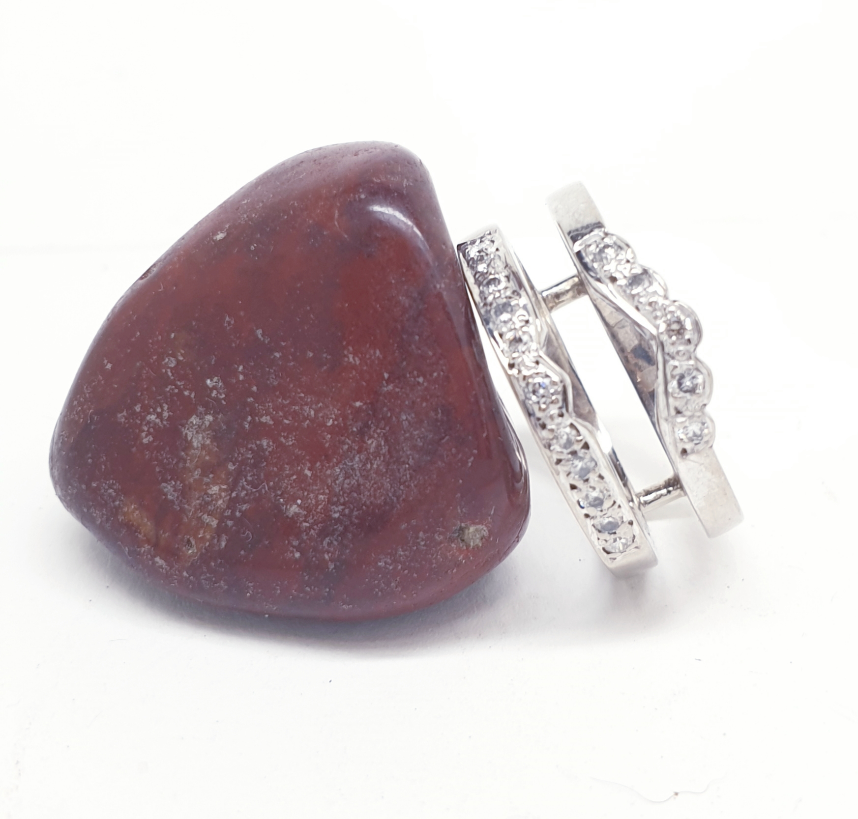 242 Commission Basket Style American Wedding Ring Set - Image 6