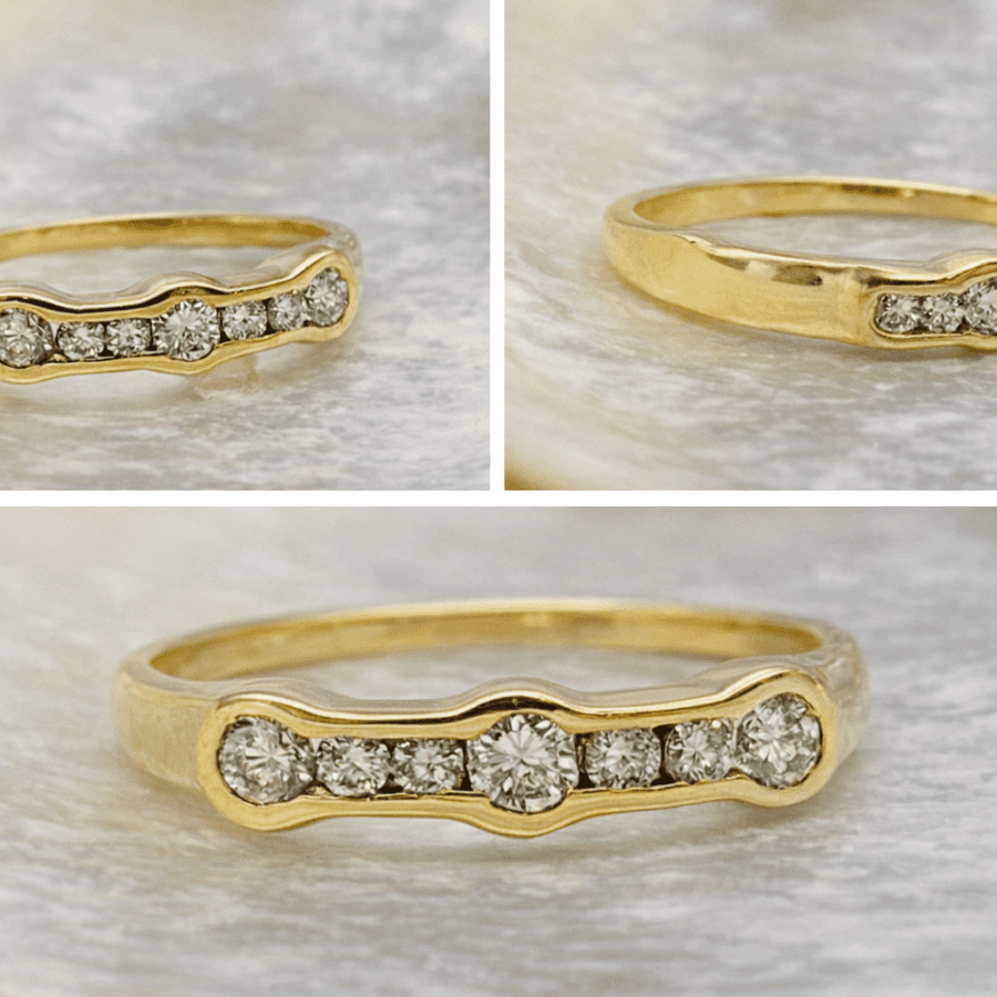 240 Commission Diamond Set Wedding Band